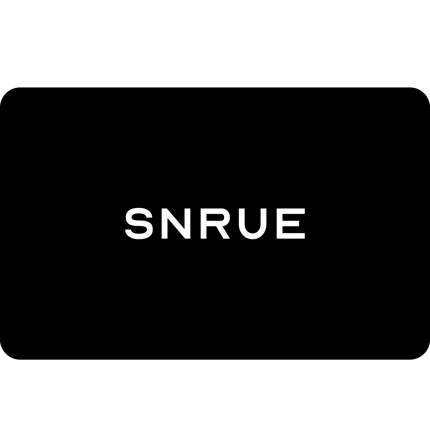 SNRUE® Geschenkkarte – Ein Statement mit Zweck 