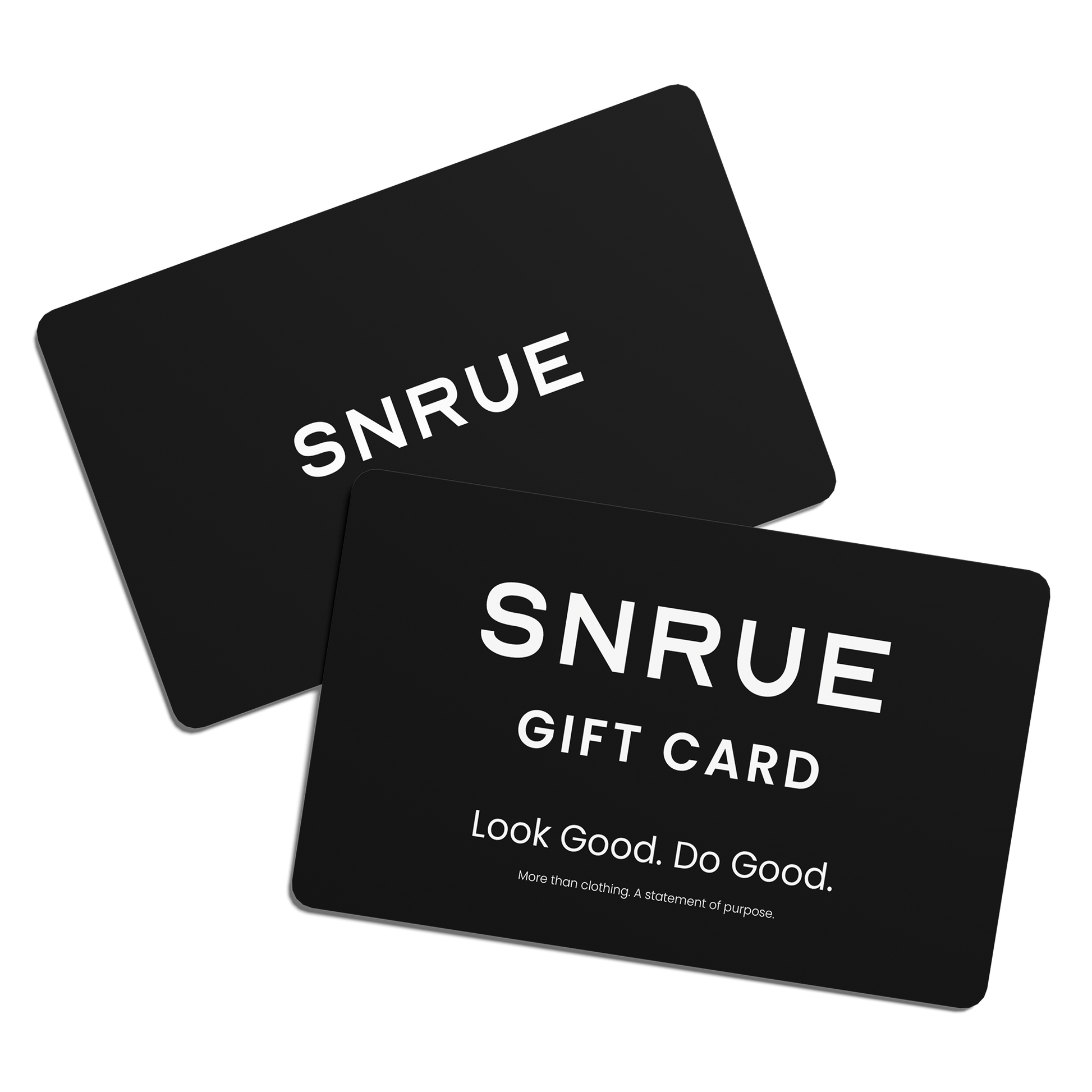 Carte-cadeau SNRUE® – Une déclaration d'intention 