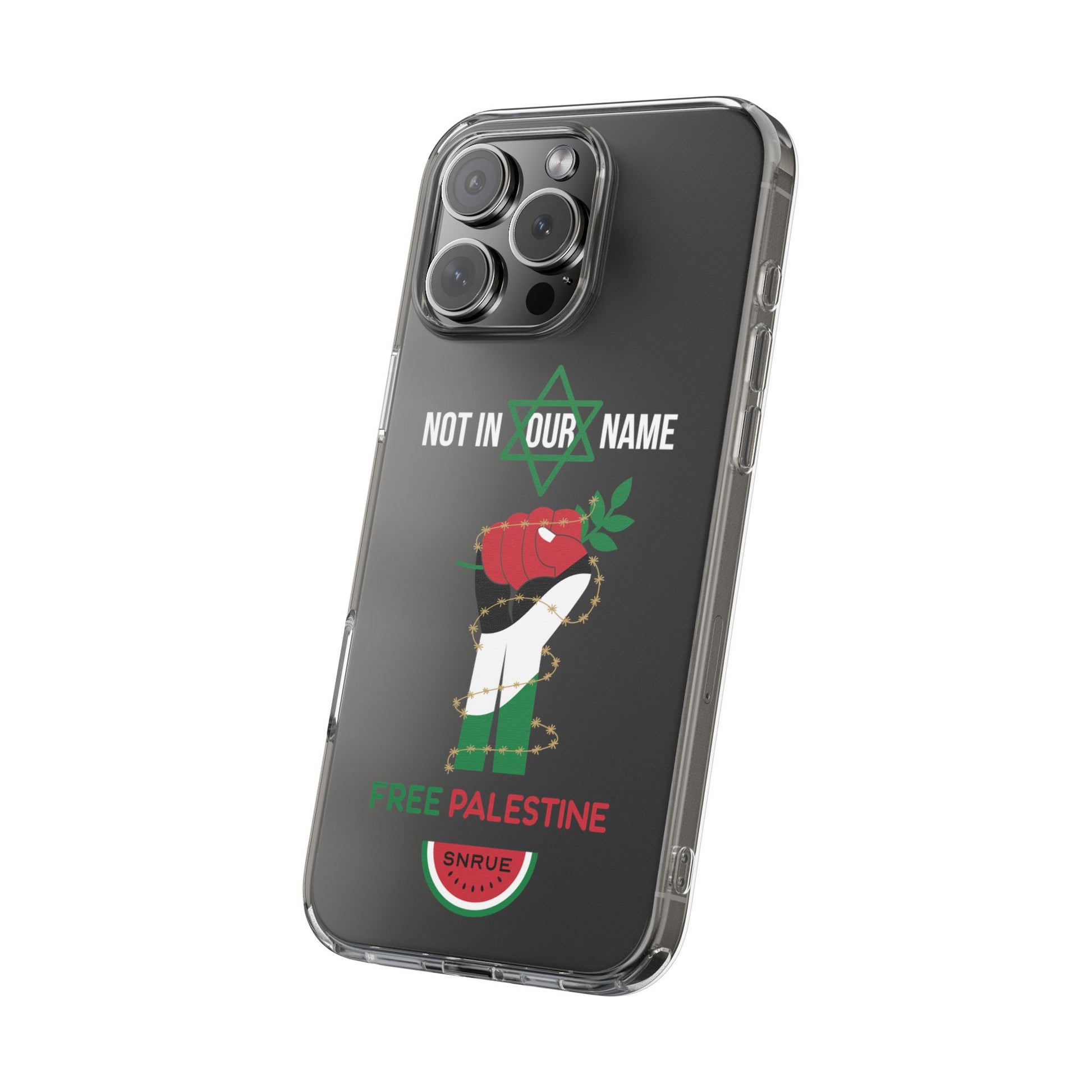 Capa de Telefone Free Palestine da SNRUE® 