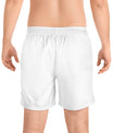 SNRUE® Signature Swim Shorts – Édition Blanche 