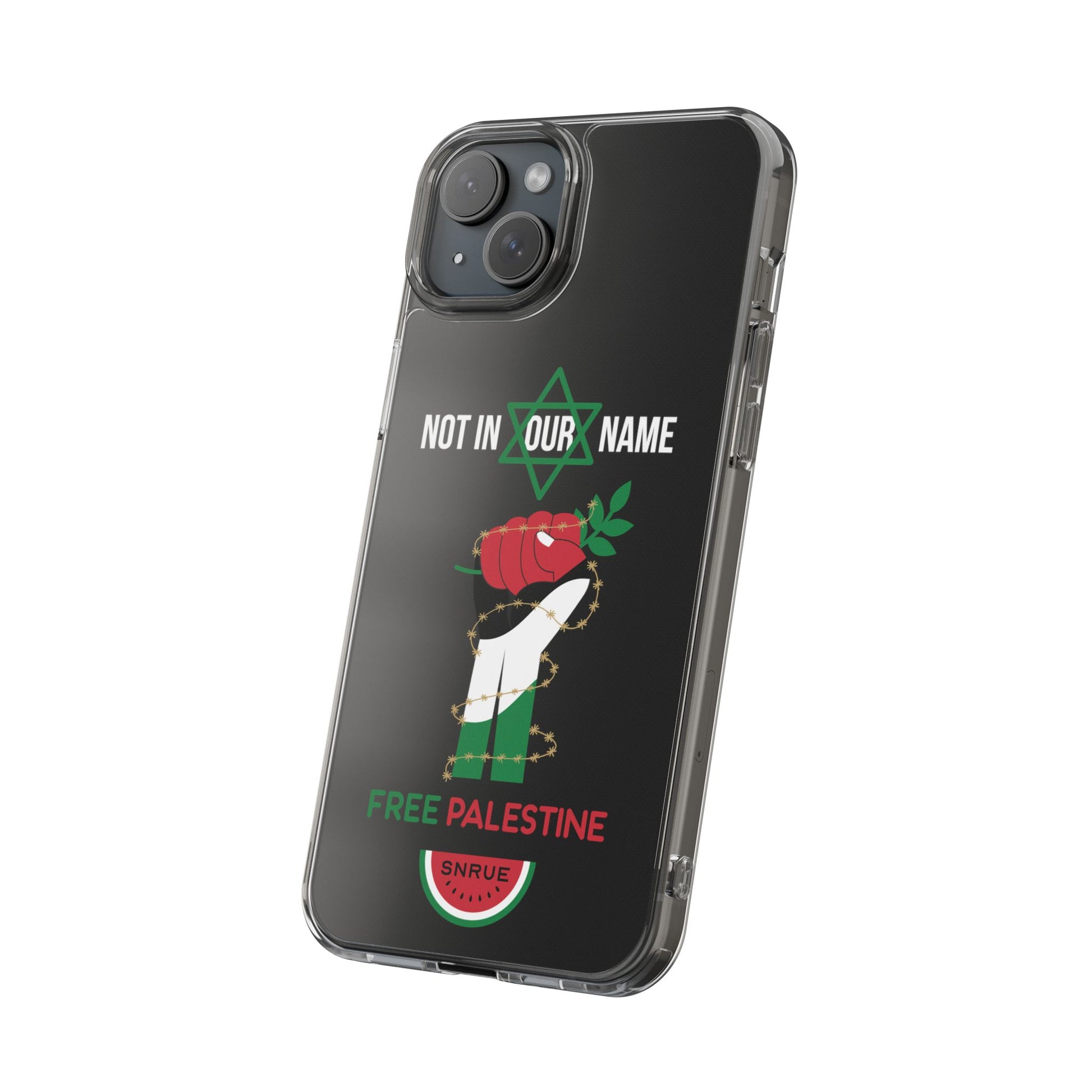 Capa de Telefone Free Palestine da SNRUE® 