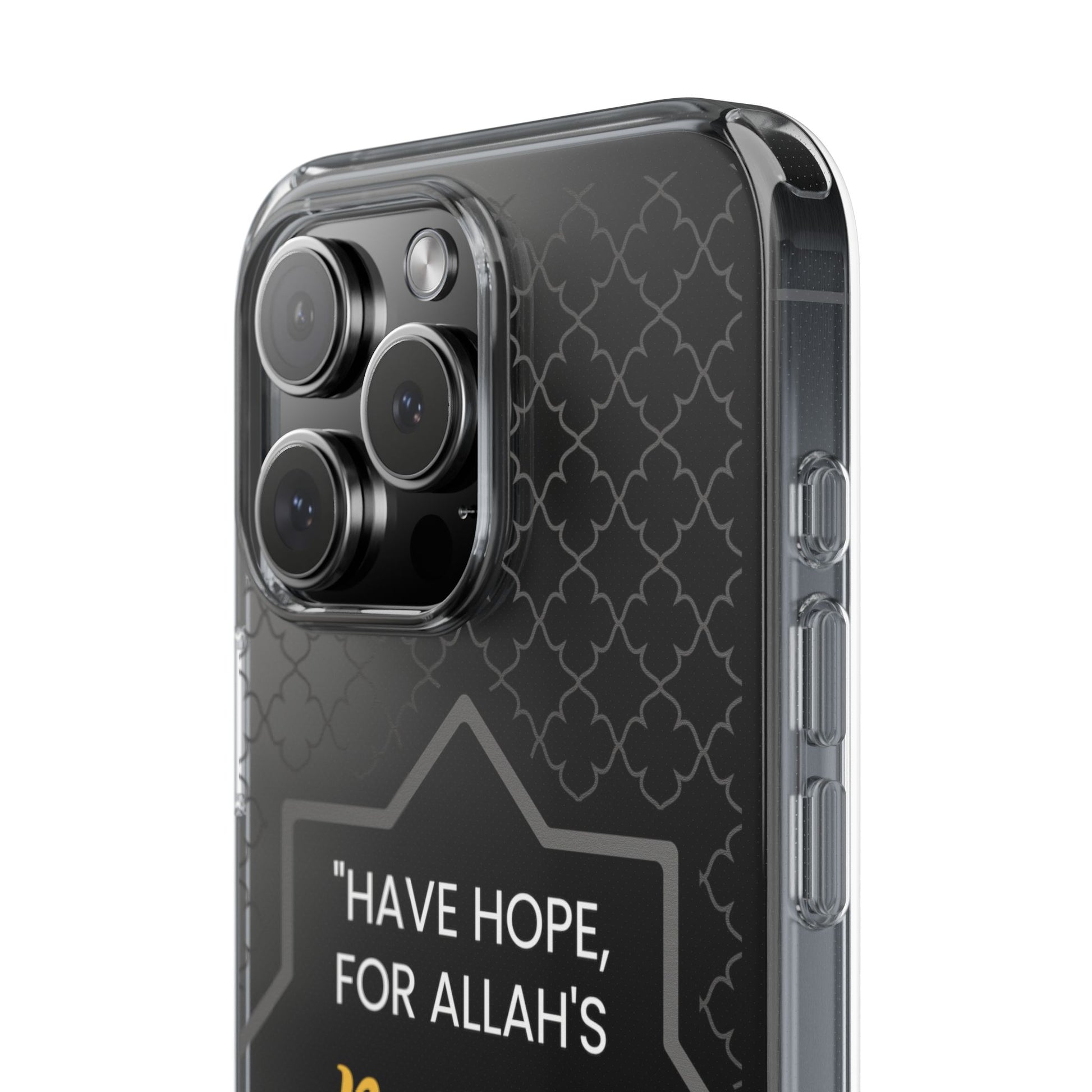 Faith Clear Phone Case von SNRUE® 