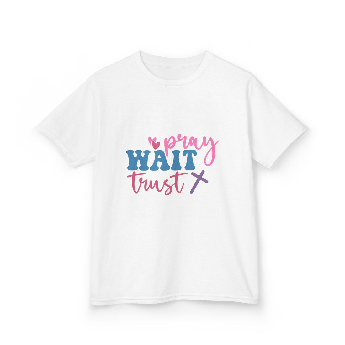 Pray, Wait, Trust Tee for Kids by SNRUE®