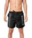 SNRUE® Signature Swim Shorts – Black Edition