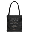 Faith & Purpose Tote Bag von SNRUE® 