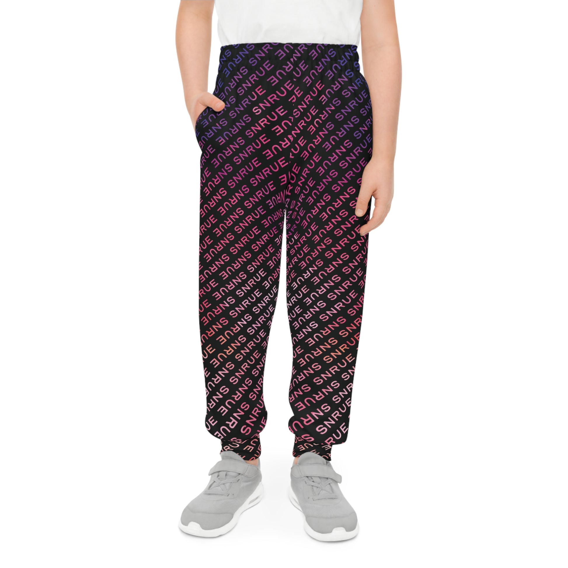 SNRUE® Midnight Gradient Joggers – Kids