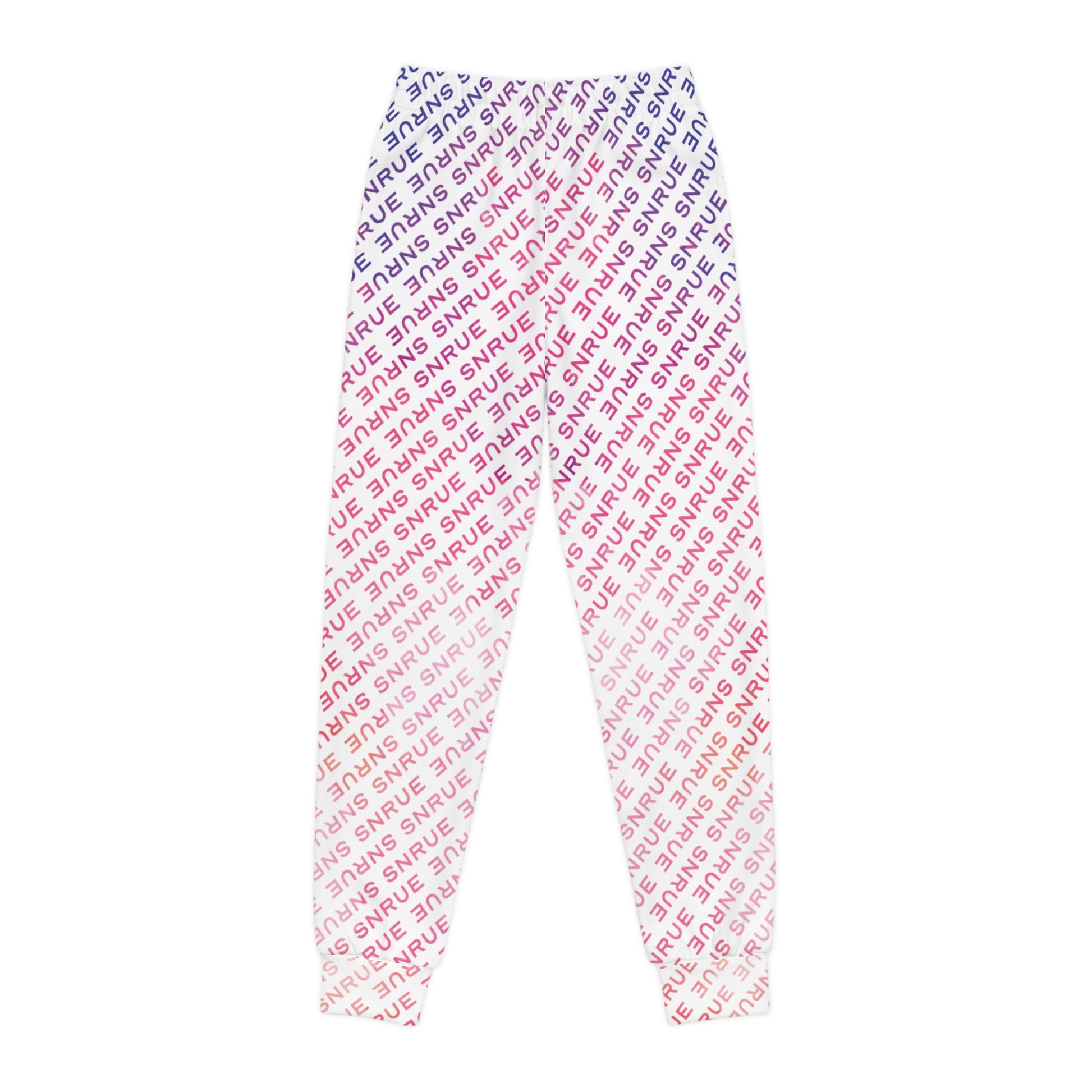 SNRUE® Gradient Logo Joggers – Kids