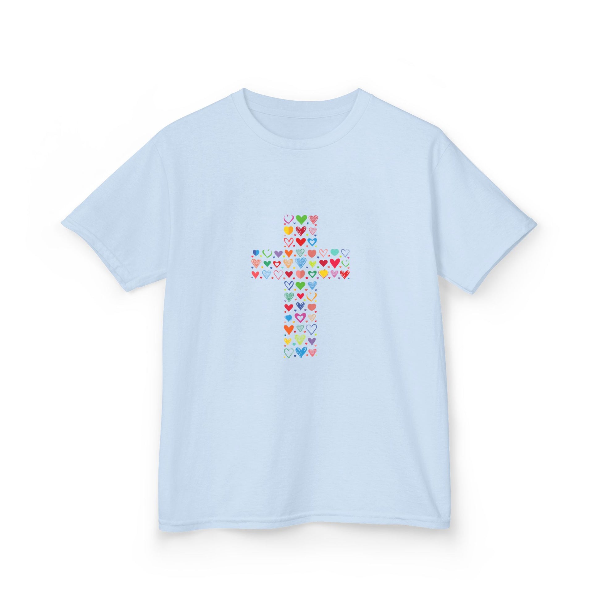 Camiseta de Amor y Fe para Niños de SNRUE® 