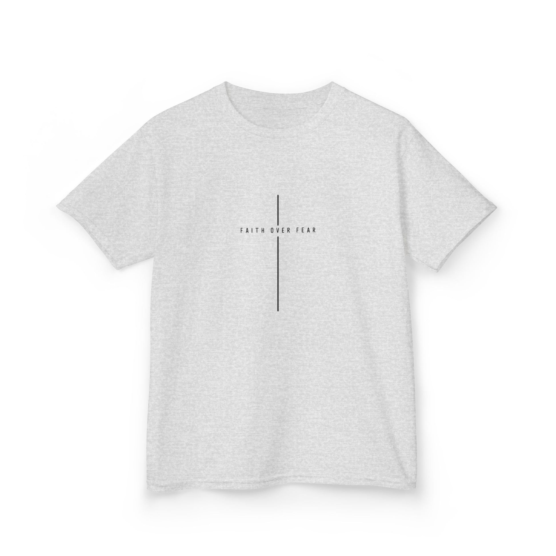 Minimalist Faith Cross Tee for Kids by SNRUE®