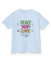 Frieden, Freude & Liebe T-Shirt für Kinder von SNRUE® 