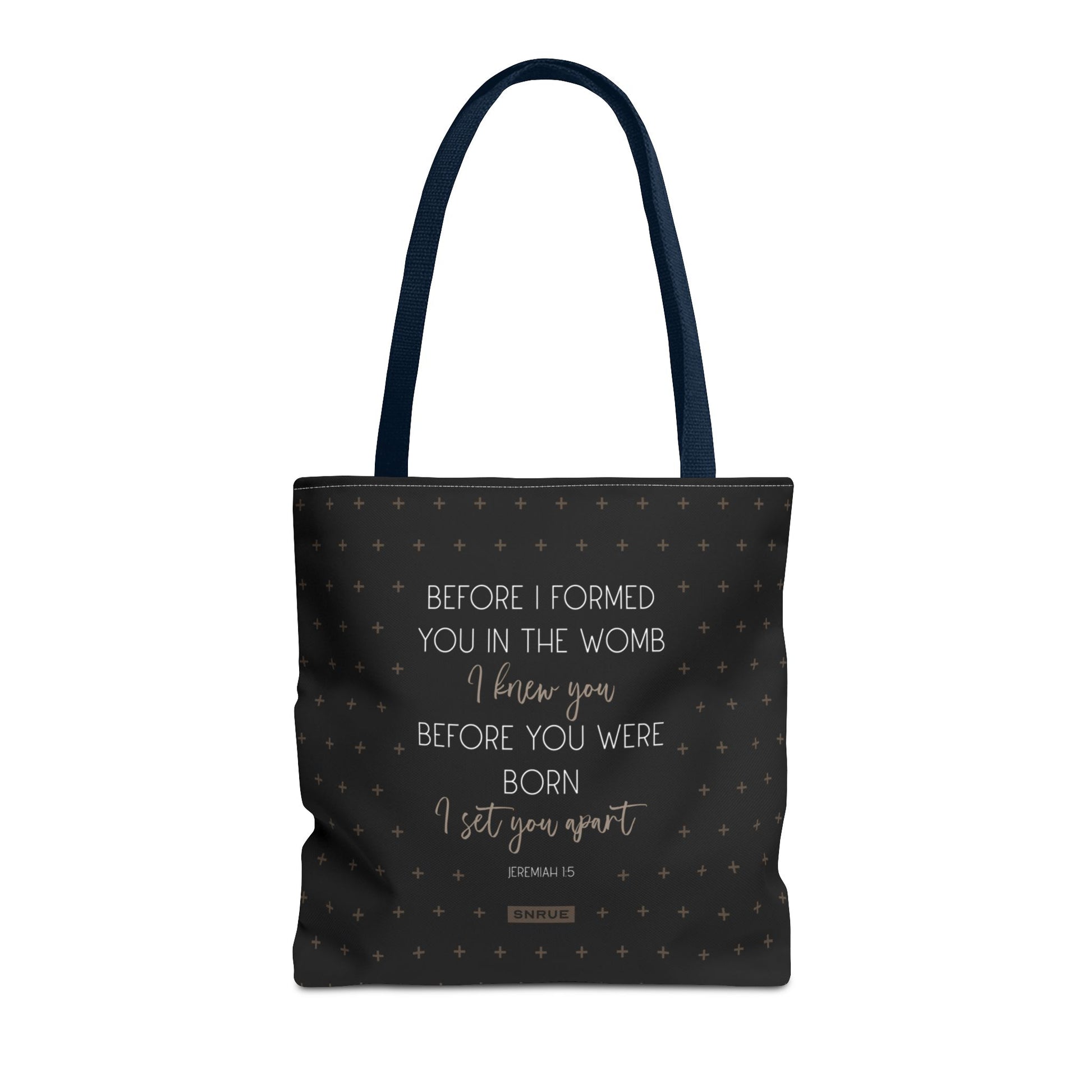 Faith & Purpose Tote Bag von SNRUE® 