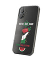 Capa de Telefone Free Palestine da SNRUE® 