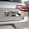 SNRUE® Black Wave Car Magnet