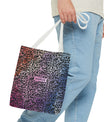 Vibrant Calligraphy Tote Bag by SNRUE®