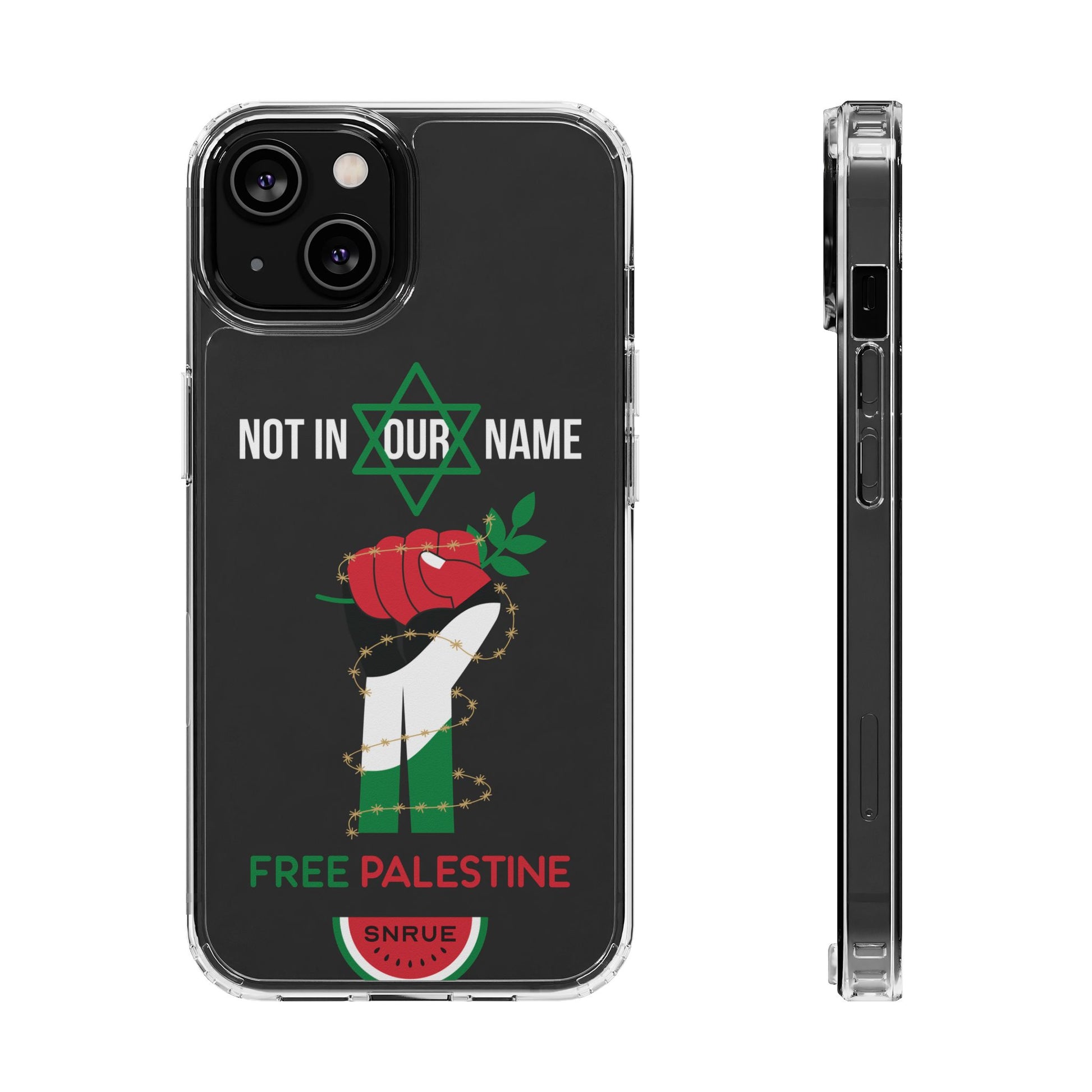 Capa de Telefone Free Palestine da SNRUE® 