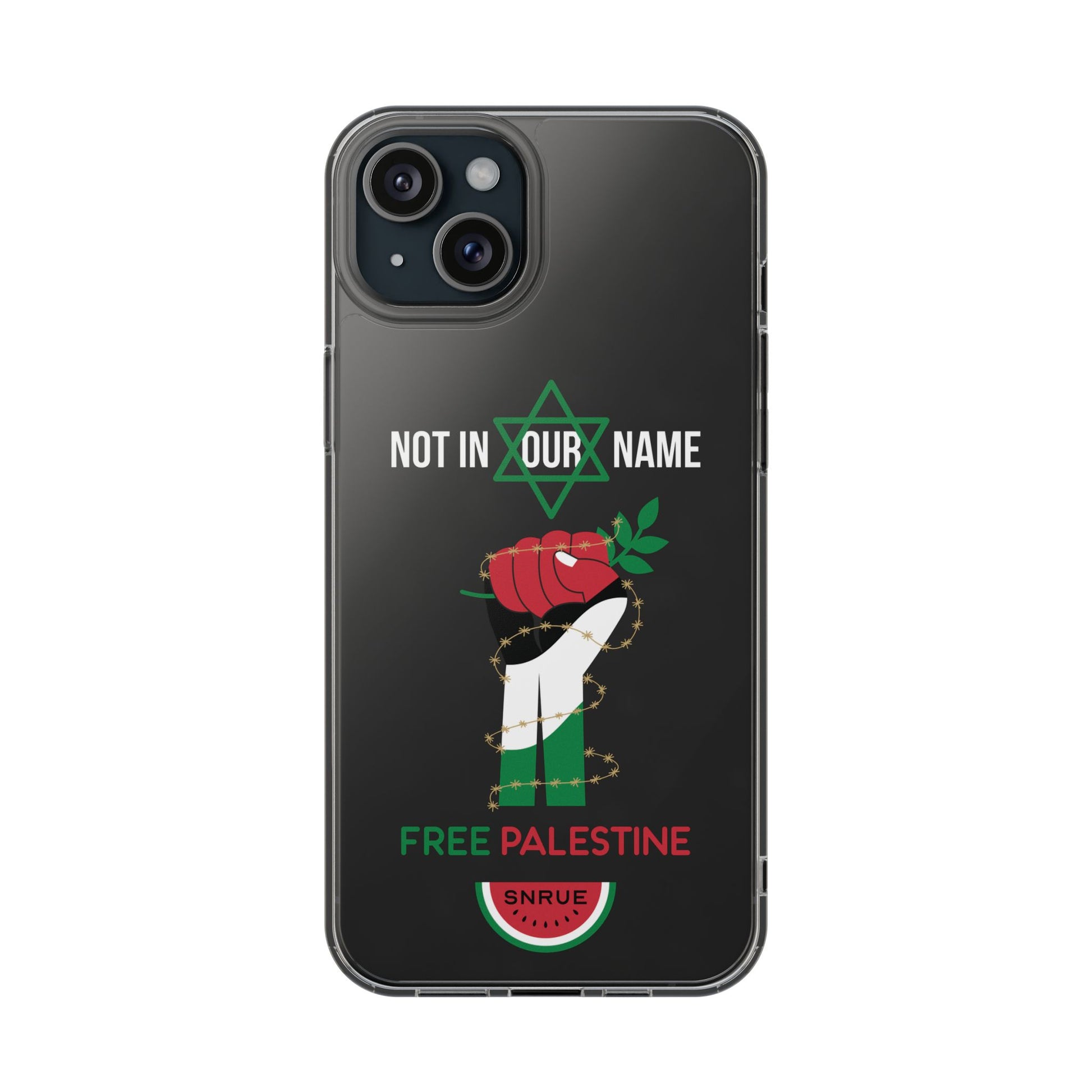 Capa de Telefone Free Palestine da SNRUE® 