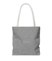 Monochrome Calligraphy Tote Bag by SNRUE®