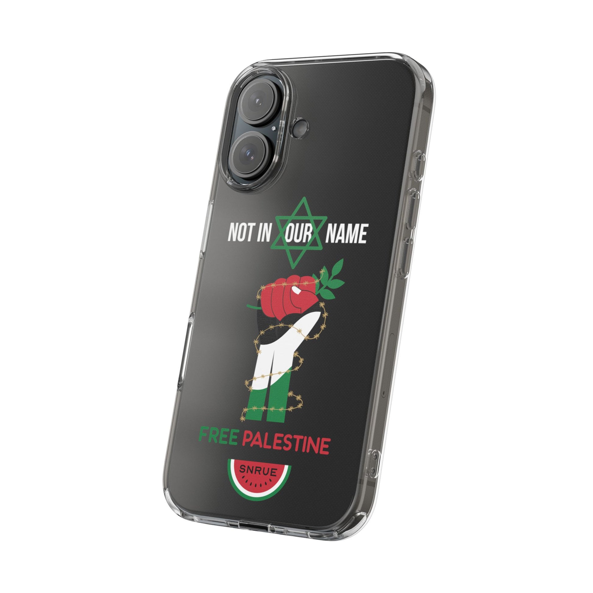 Capa de Telefone Free Palestine da SNRUE® 