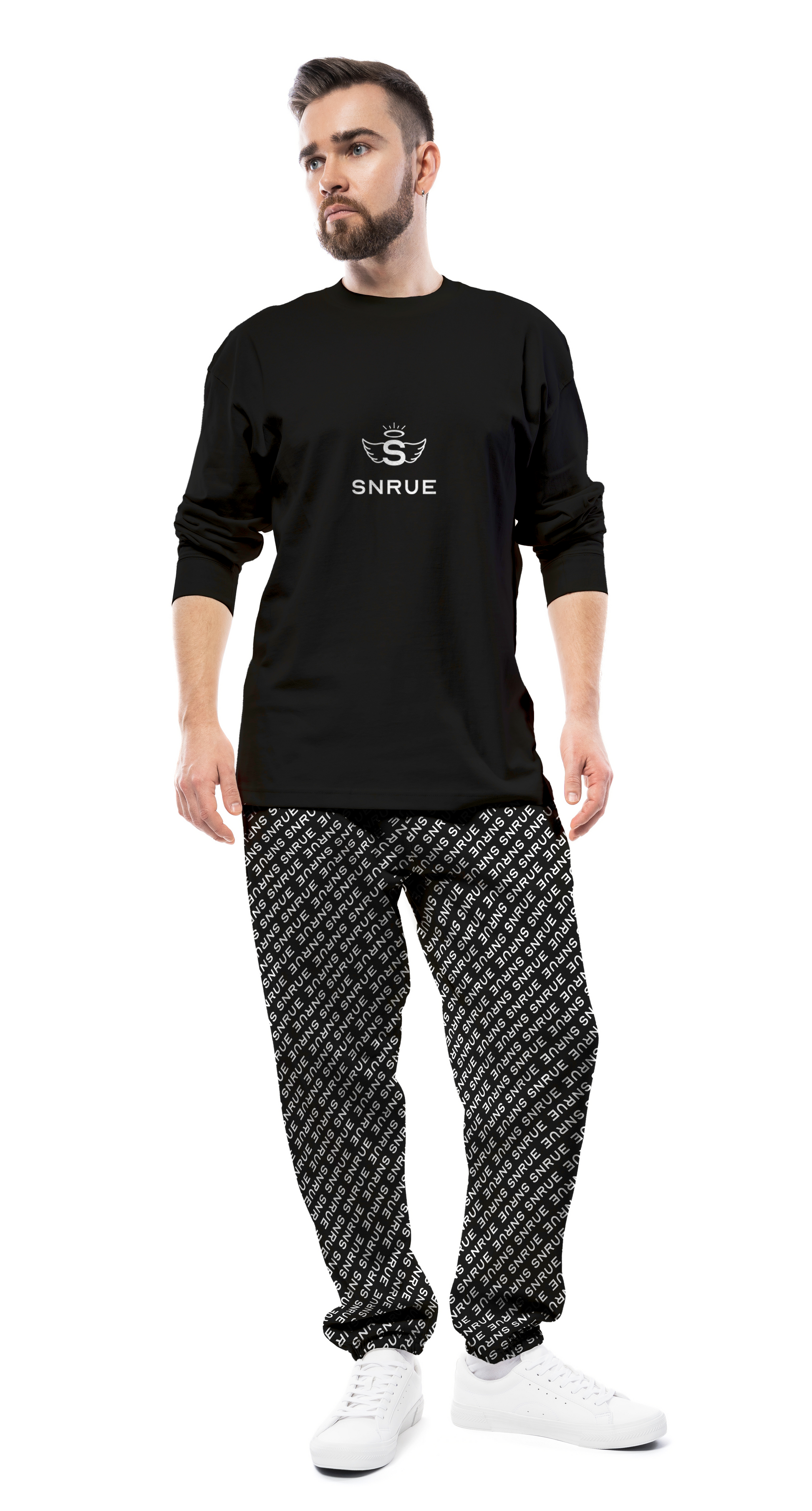 SNRUE® Monogramm-Jogger 