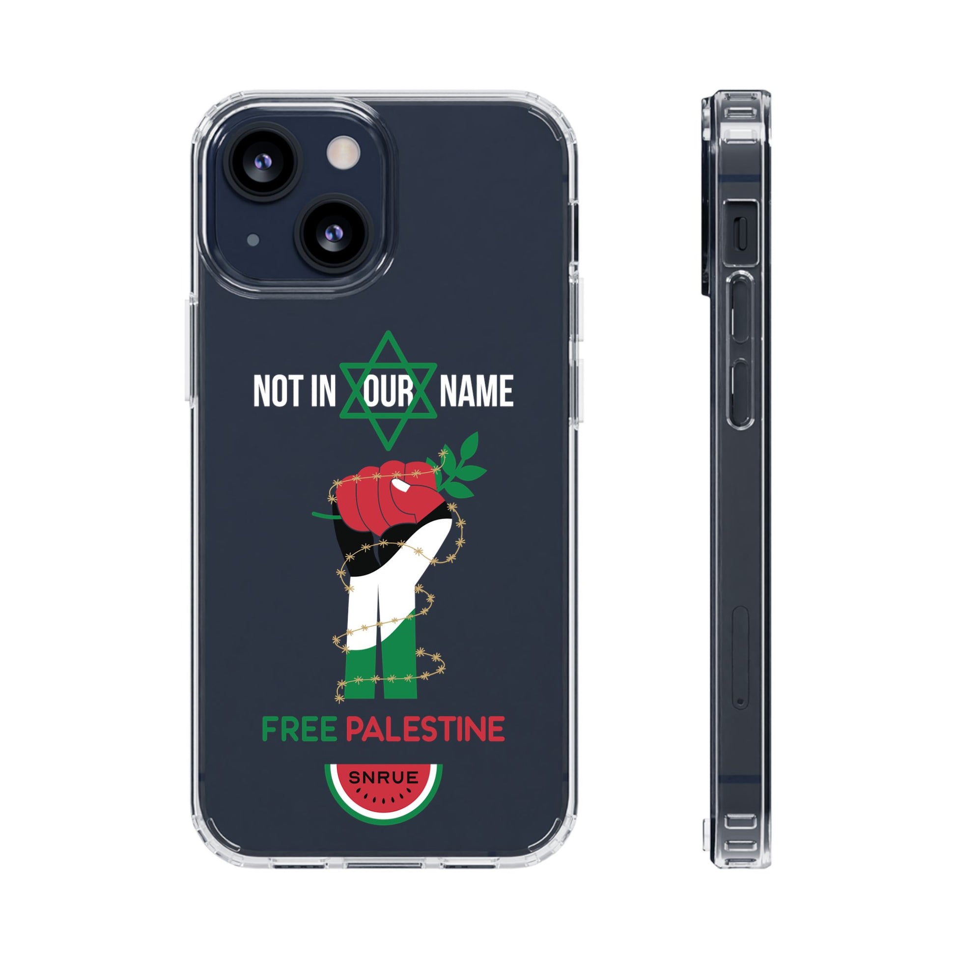 Capa de Telefone Free Palestine da SNRUE® 