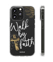 Estuche para teléfono 'Walk by Faith' de SNRUE® 