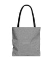 Monochrome Calligraphy Tote Bag by SNRUE®