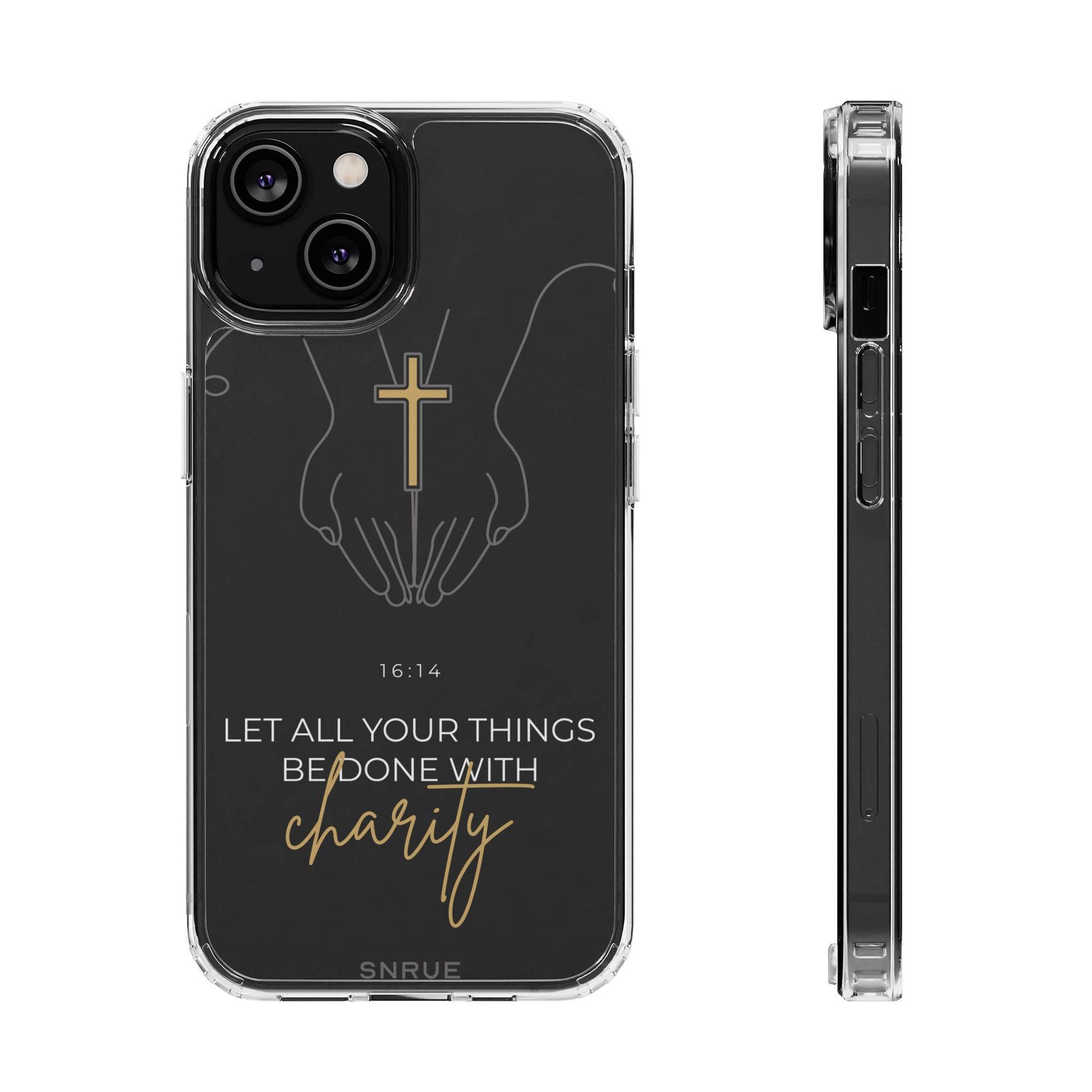 Funda de Teléfono Charity & Faith de SNRUE® 