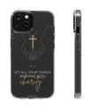 Coque de téléphone Charity & Faith par SNRUE® 