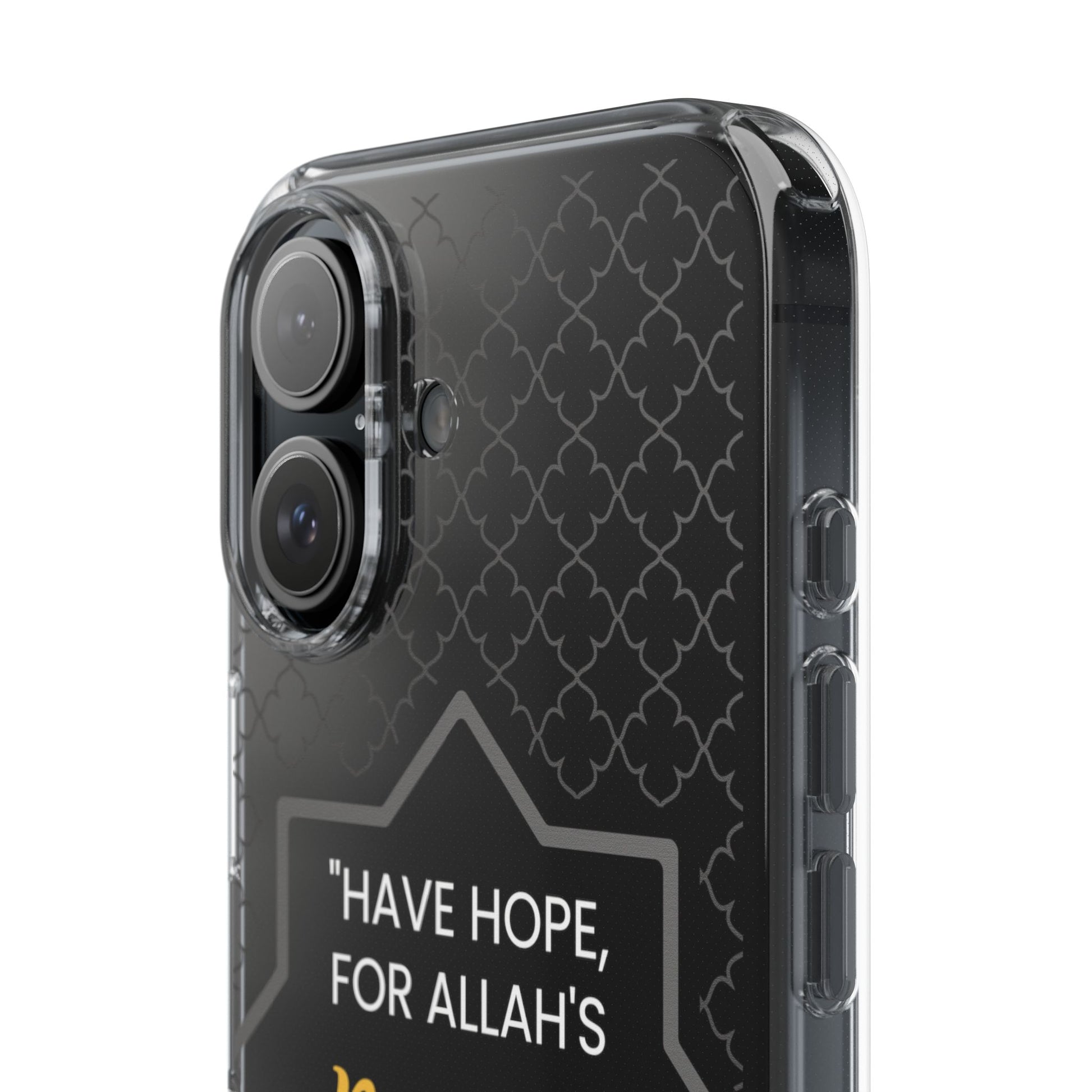 Faith Clear Phone Case von SNRUE® 