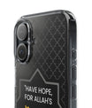 Faith Clear Phone Case von SNRUE® 