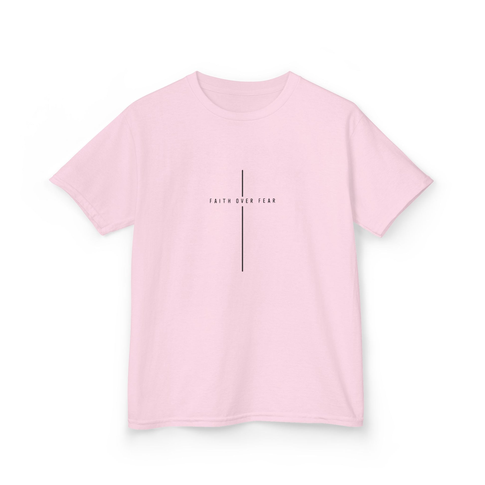 Minimalist Faith Cross Tee for Kids by SNRUE®