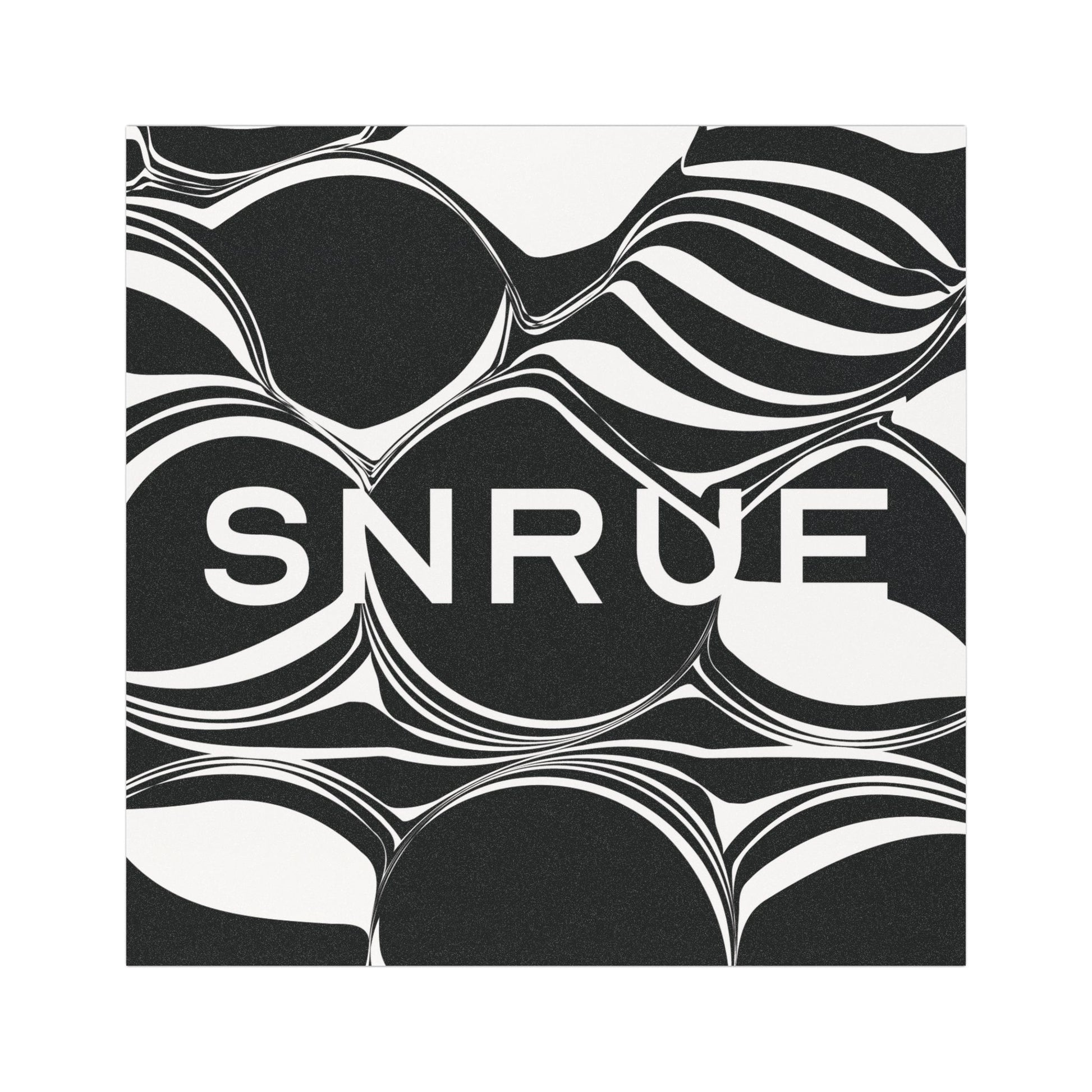 SNRUE® Black Wave Car Magnet