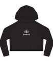 Sudadera con capucha recortada elevada por SNRUE® 