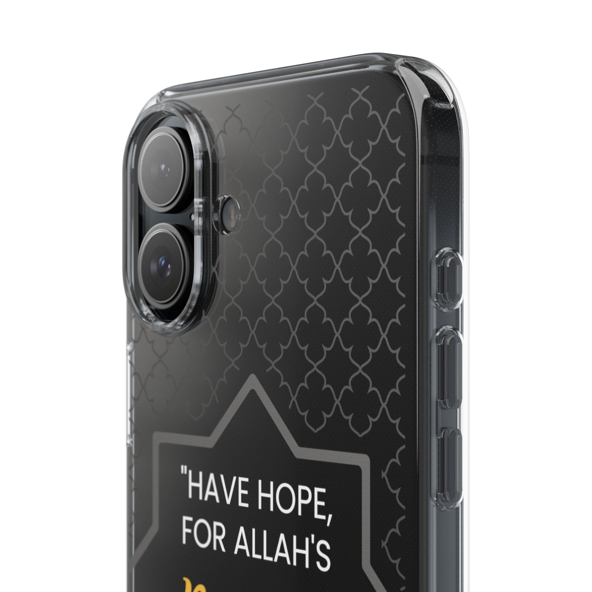 Faith Clear Phone Case von SNRUE® 