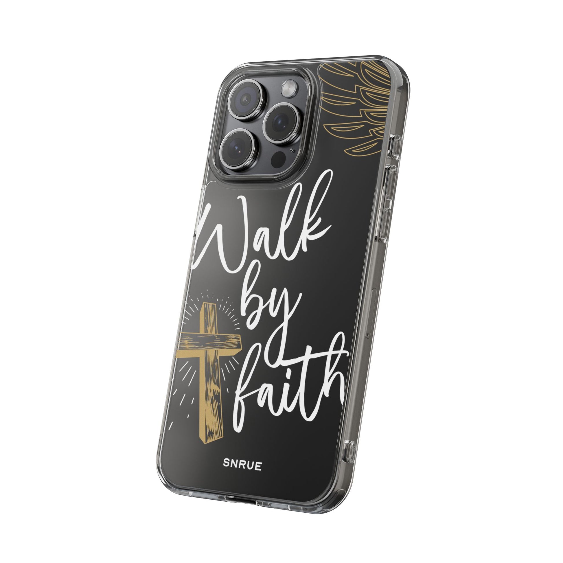 Estuche para teléfono 'Walk by Faith' de SNRUE® 