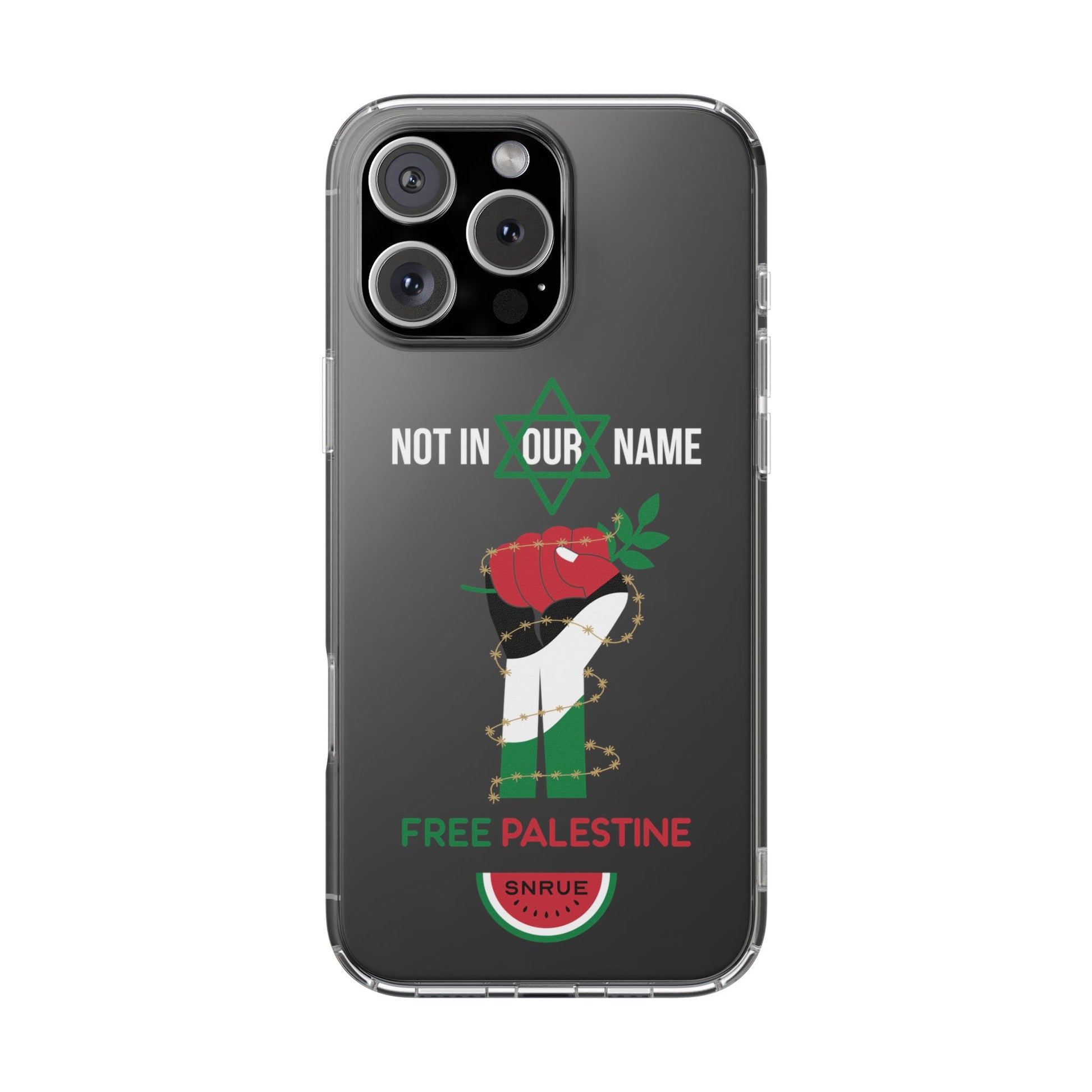 Capa de Telefone Free Palestine da SNRUE® 