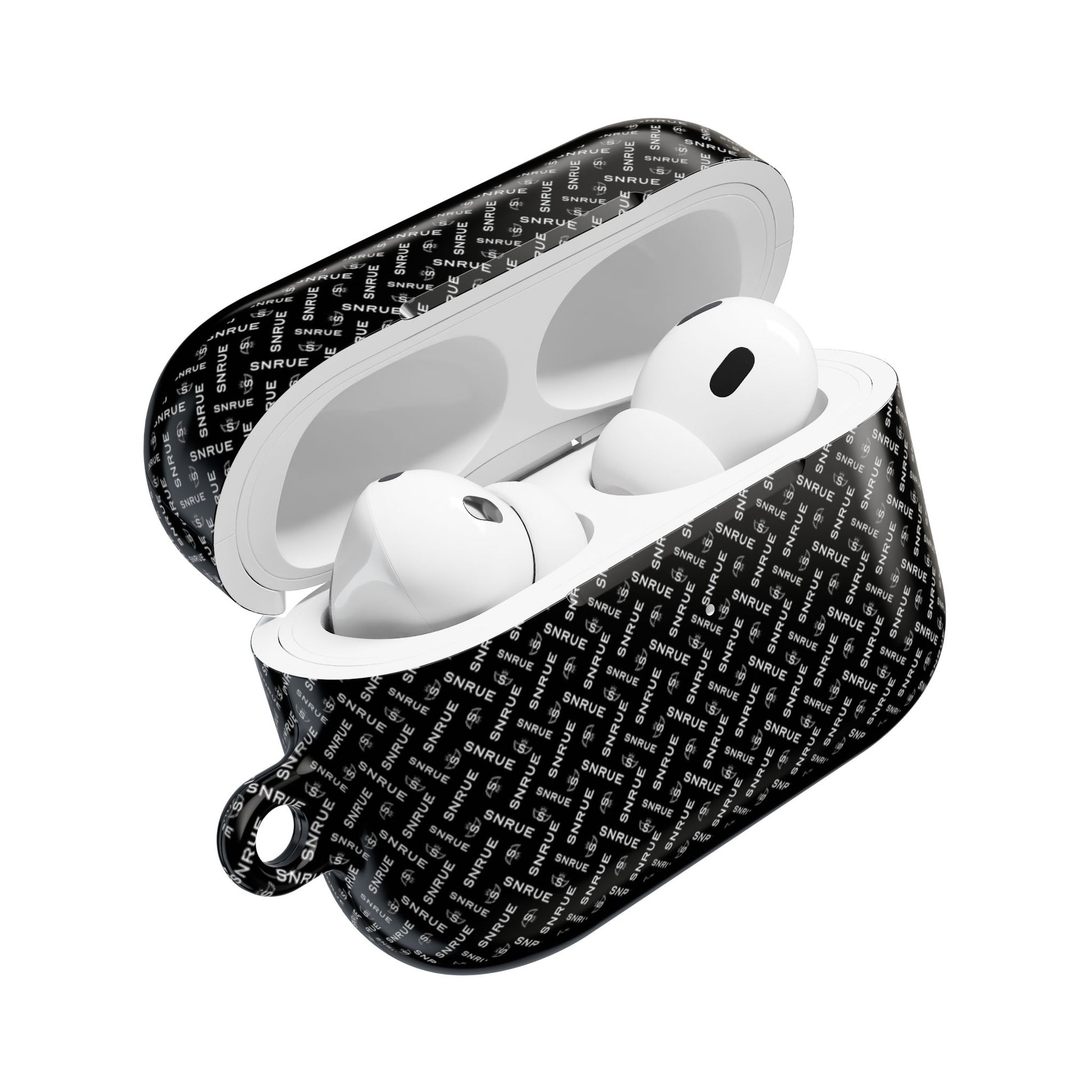 SNRUE® Luxe Black AirPods Case