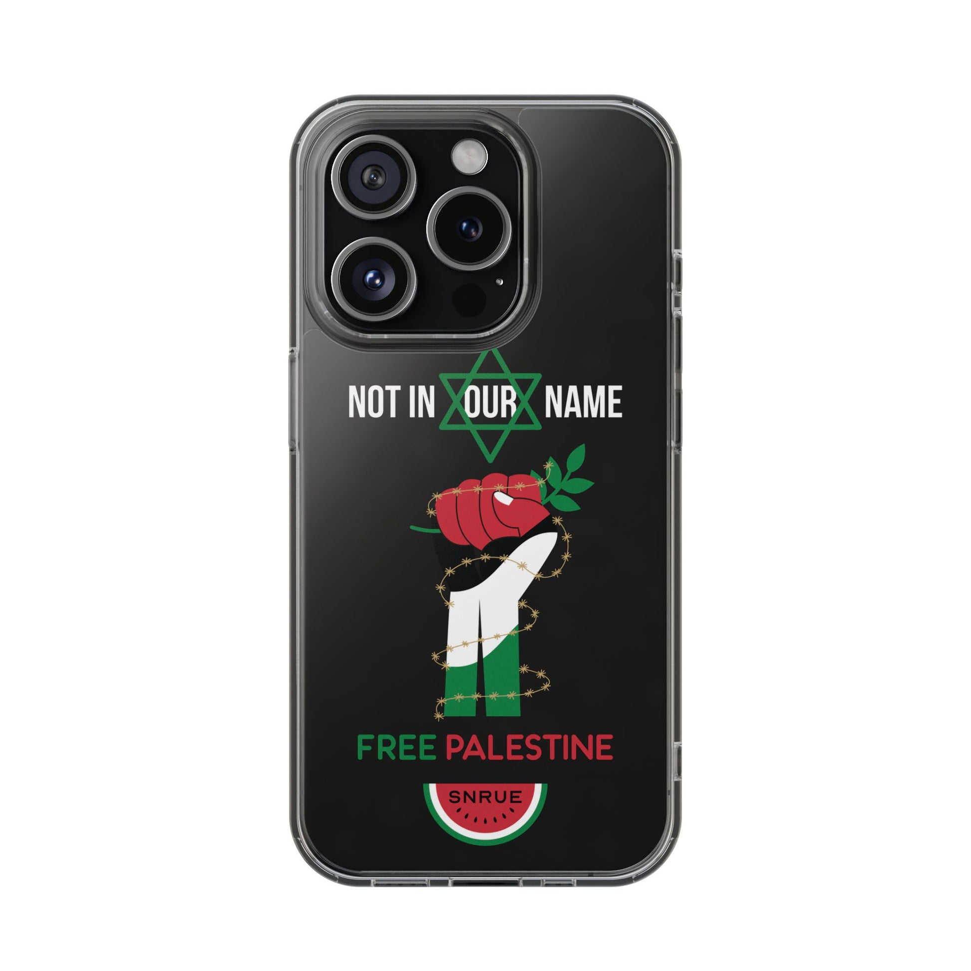 Capa de Telefone Free Palestine da SNRUE® 