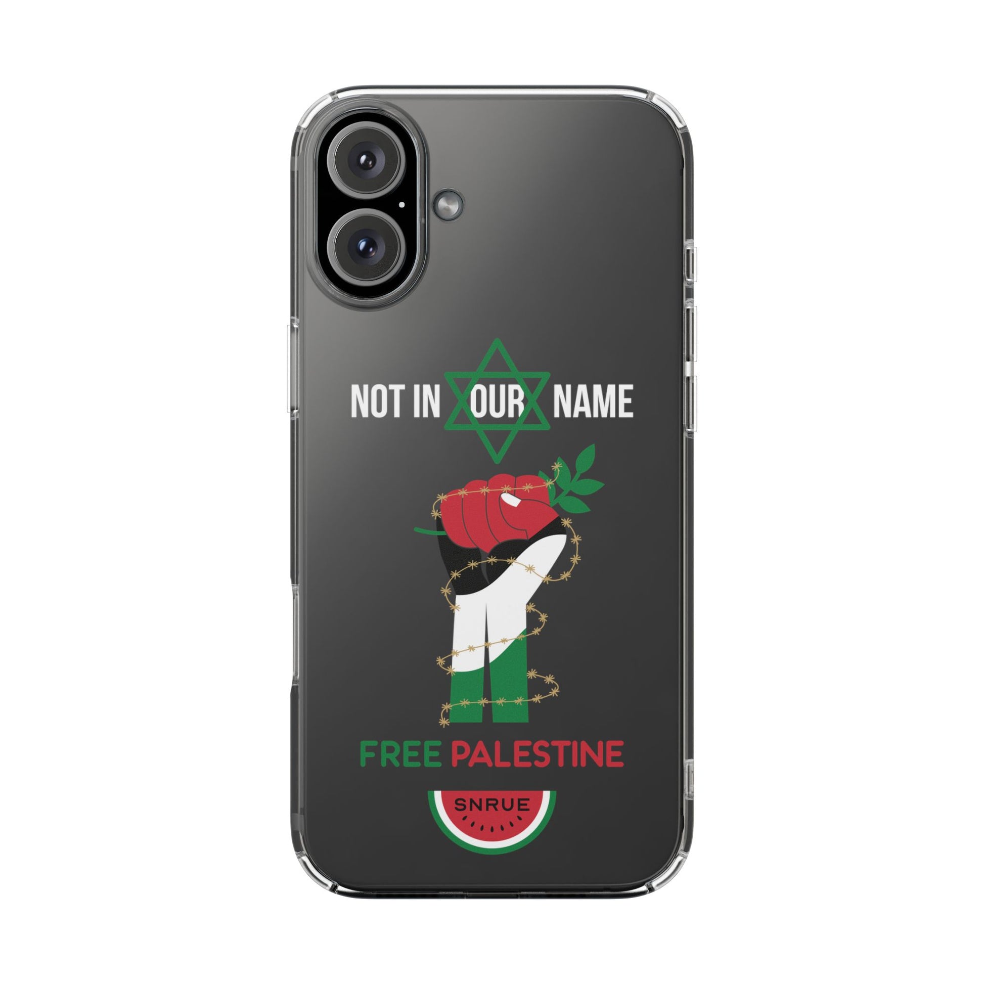 Capa de Telefone Free Palestine da SNRUE® 