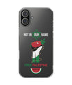 Capa de Telefone Free Palestine da SNRUE® 