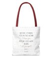 Faith & Purpose Tote Bag - Weiße Edition von SNRUE® 