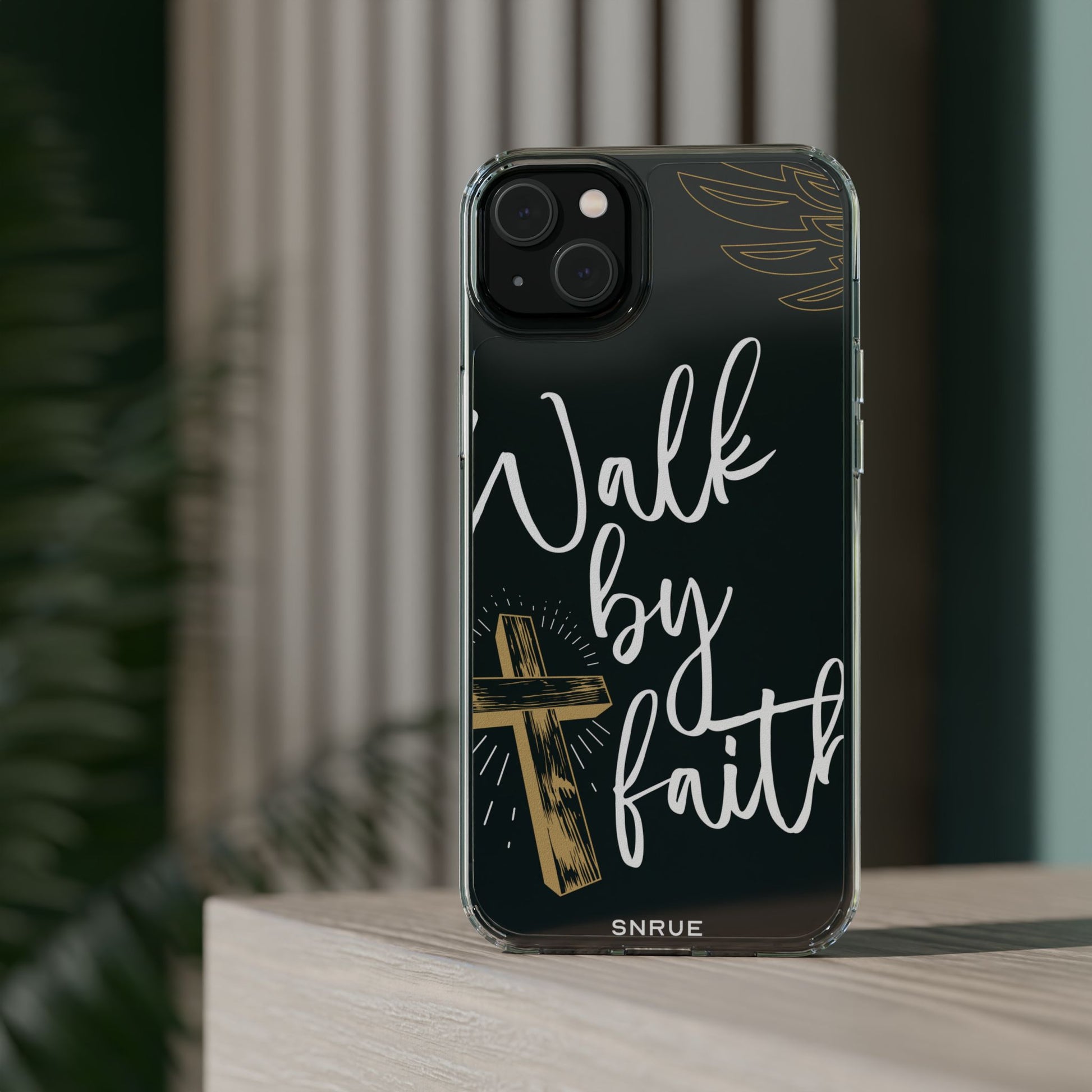 Estuche para teléfono 'Walk by Faith' de SNRUE® 