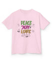 T-shirt Paix, Joie & Amour pour Enfants par SNRUE® 