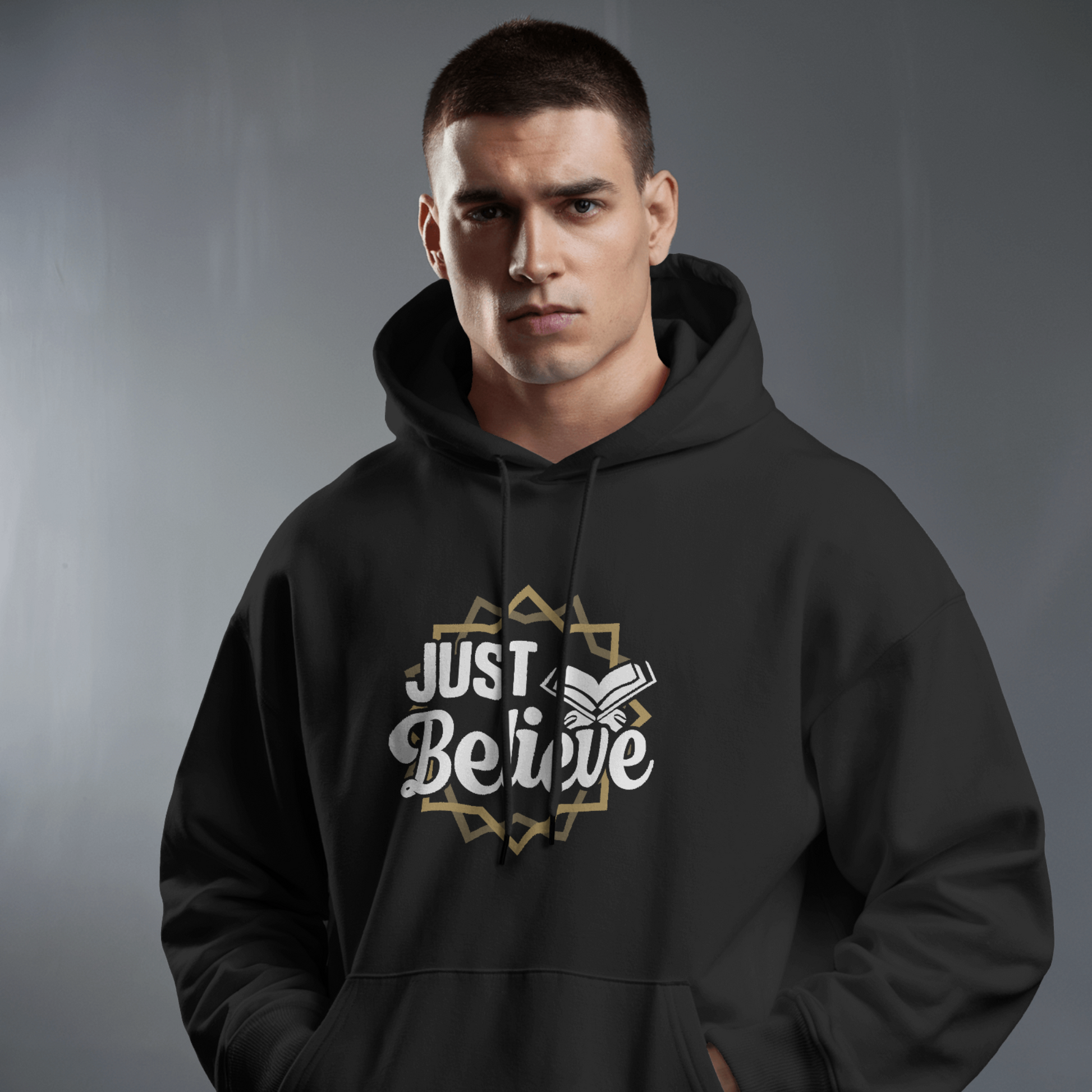 Hoodie Just Believe par SNRUE® 