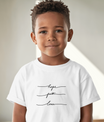 Tee Espoir Foi Amour pour Enfants par SNRUE® 