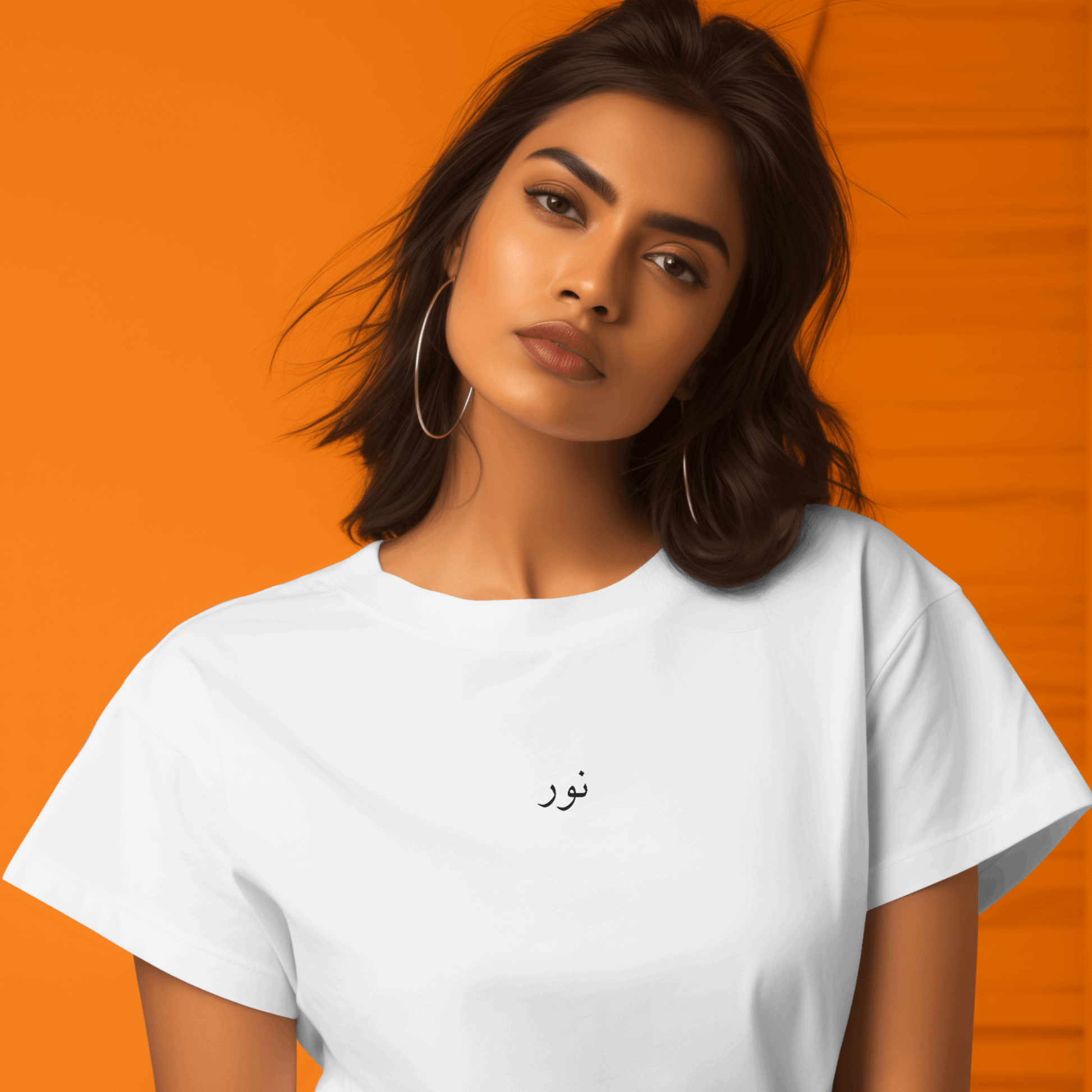 Noor – Le Tee-shirt Lumière & Patience par SNRUE® 