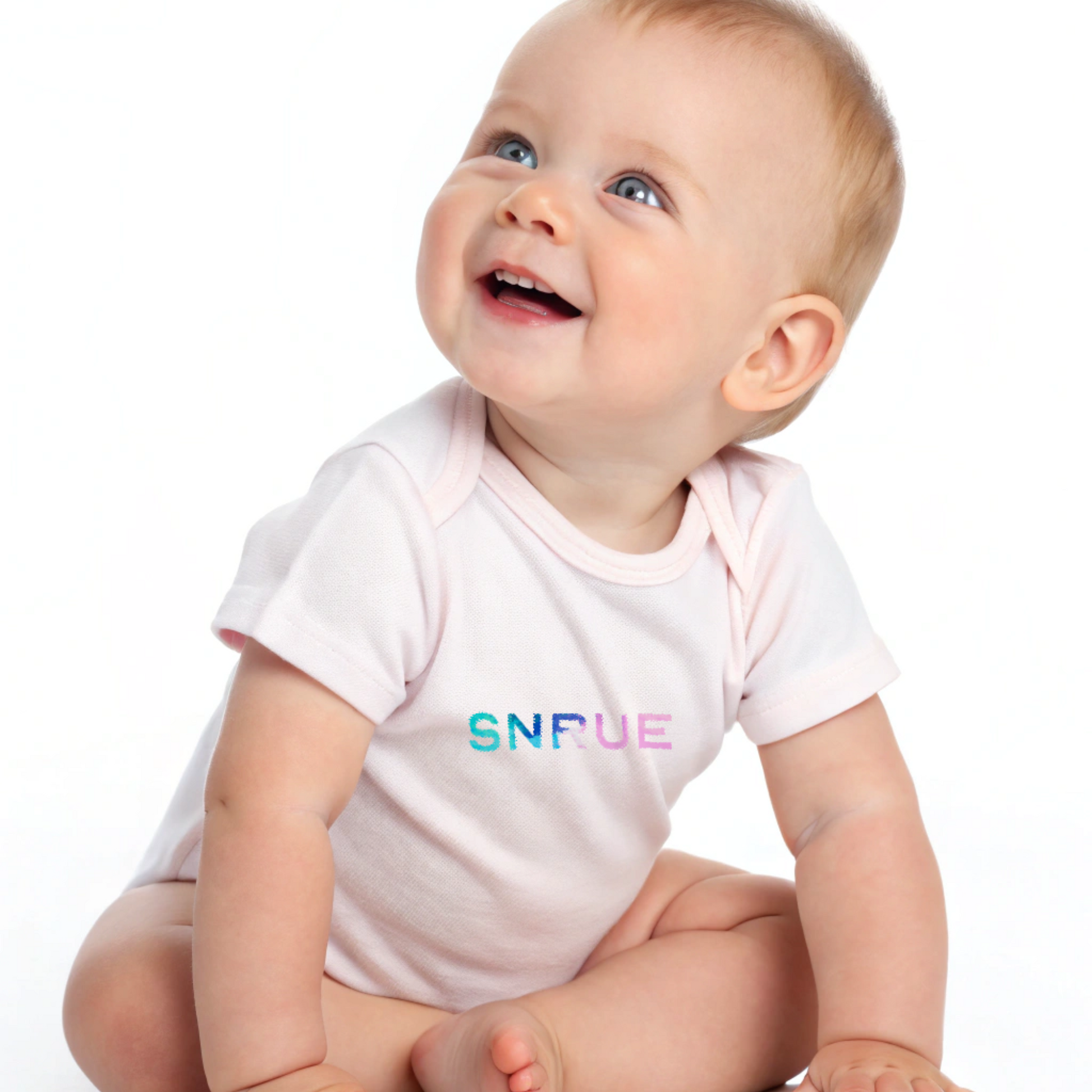 SNRUE® Baby Essential Logo Bodysuit