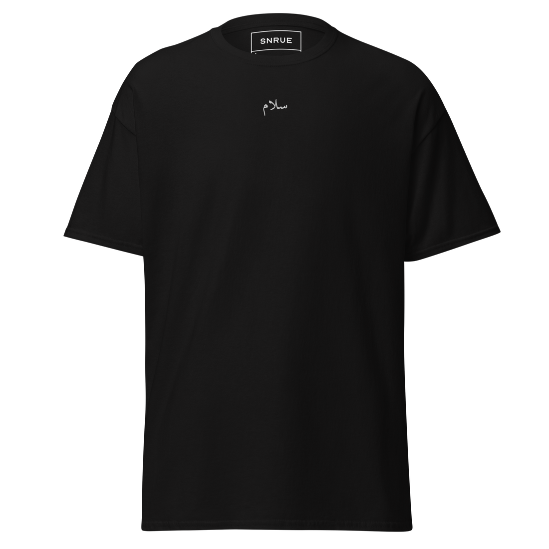 Peaceful Essence Black Tee by SNRUE®