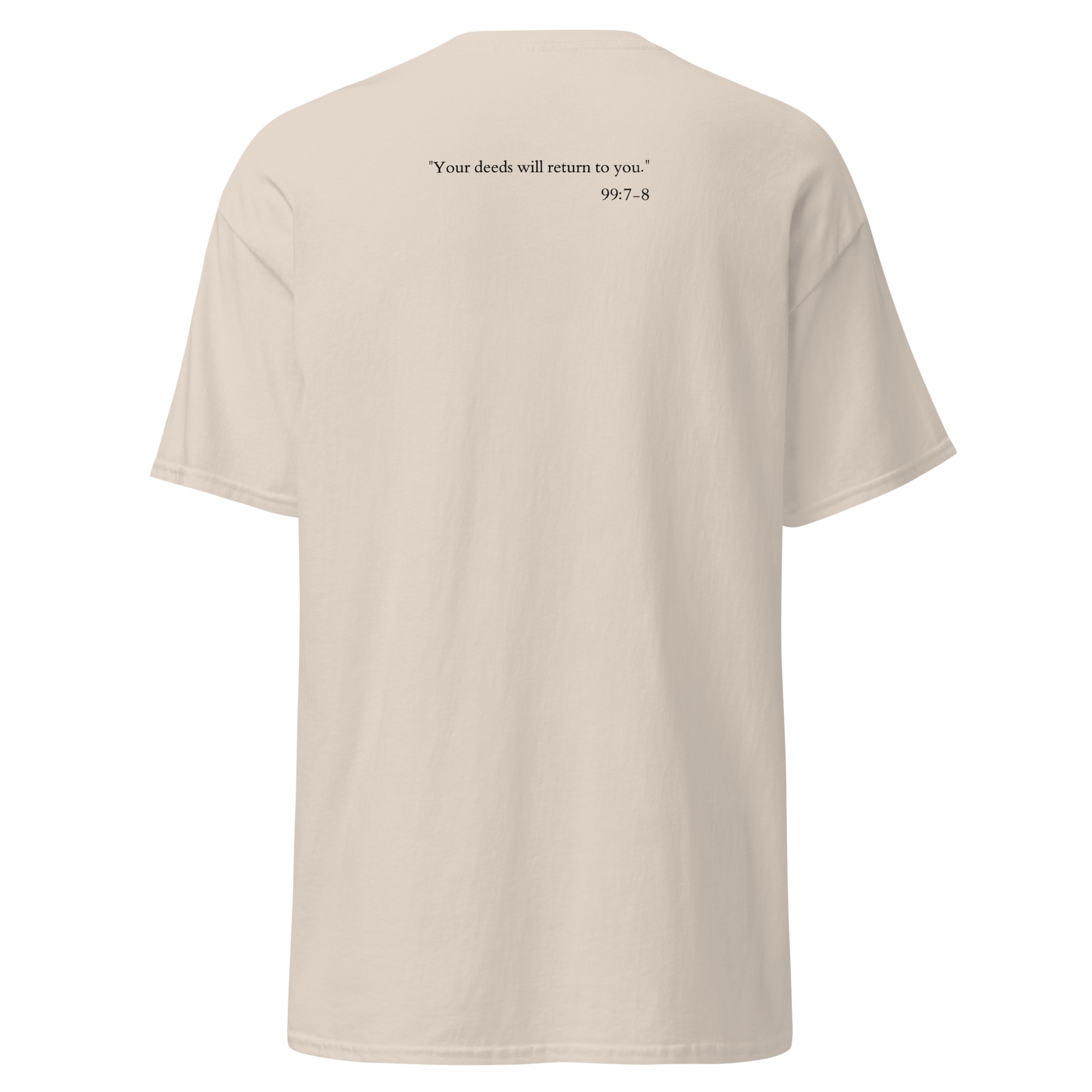 Camiseta de Caligrafia Árabe Hikma por SNRUE® 