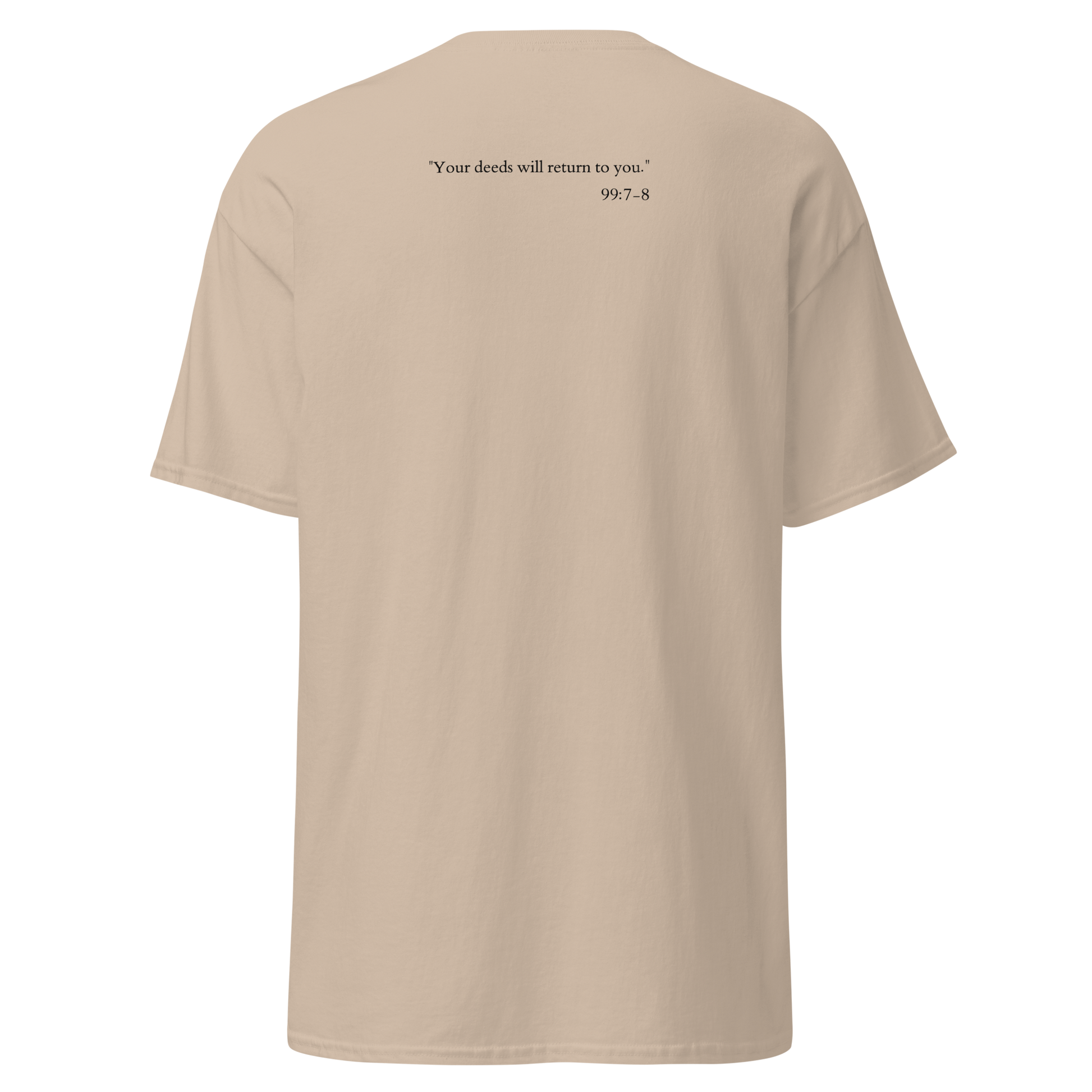 Hikma Arabische Kalligraphie T-Shirt von SNRUE® 